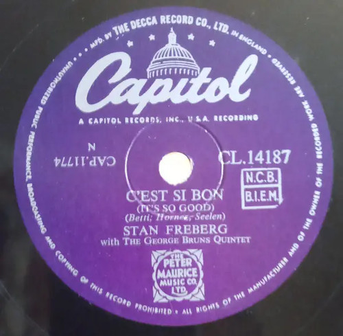 Schellack stan freberg - freberg, sh-boom
