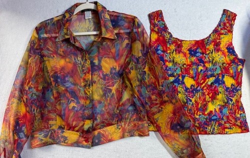 Cest duo 2pc shell sheer - duo, shirt