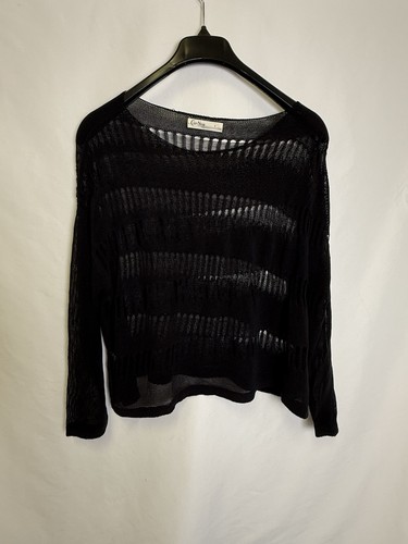 Cest nous black open knit - nous,
