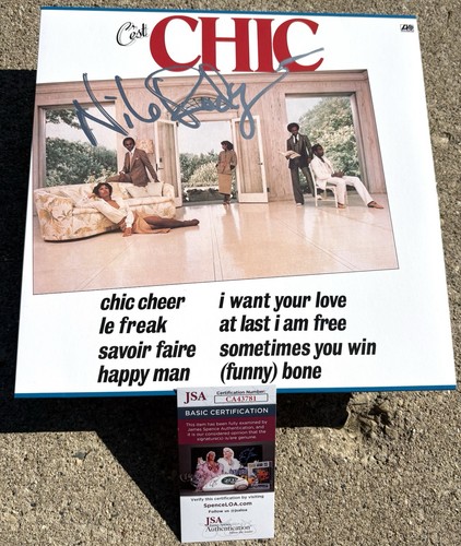 Chic nile rodgers signed - chic, cest