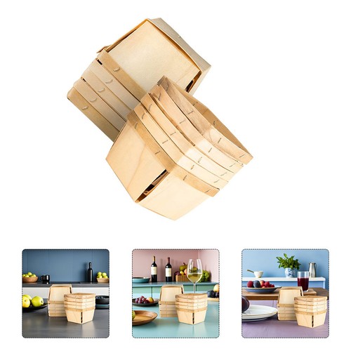 Cestino legno pezzi per - 10,