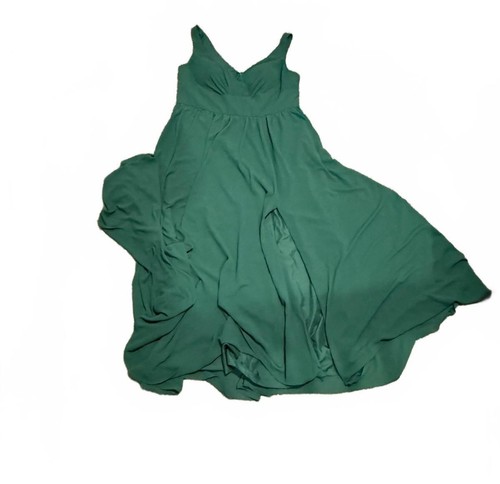 Maxi abito senza maniche - , verde