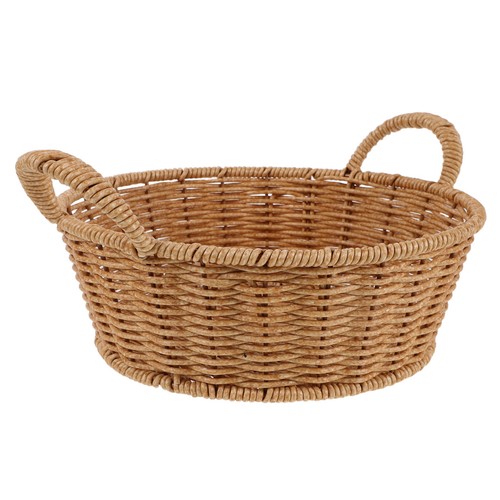 Cestino piatto rotondo con