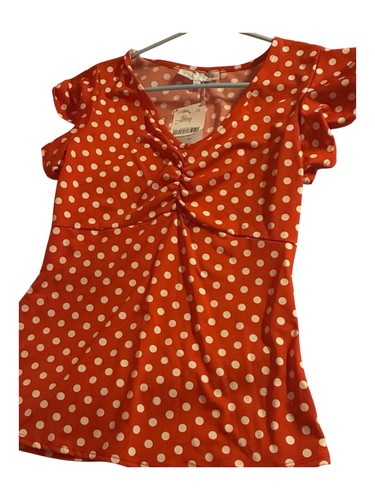 Nwt cest vie red pokadot - la,
