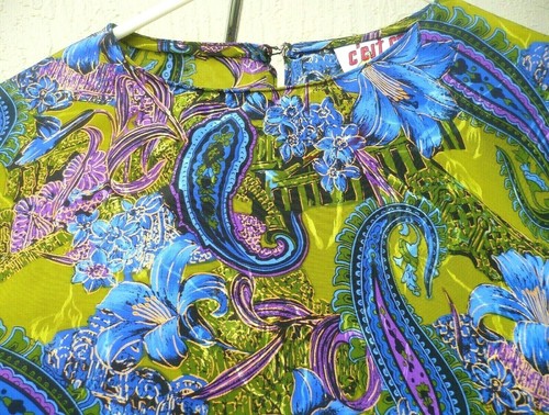 Vtg 80s cest satin m - vtg,
